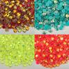 Weichen Fluorescent Flat-Bottomed Protein Drill, Flat-Bottomed Drill Glass Rhinestone Neon Diy Luminous Nail Art Jewelry Nail Drill