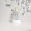 60ml Portable Transparent Green Facial Cleanser Foaming Bottle