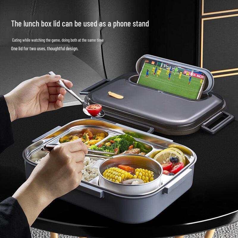 ZISIZ 316L Stainless Steel Insulated Bento Box
