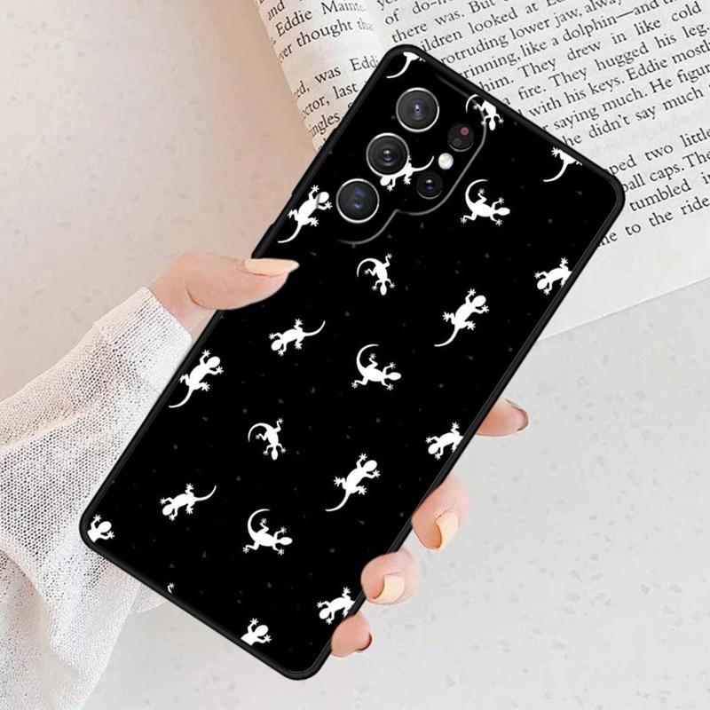 Gecko Lizard Phone Case For Samsung Galaxy S25 S23 S30 S8 S21 S20 FE S24 S22 Note 10 20 S8 Plus lite Ultra