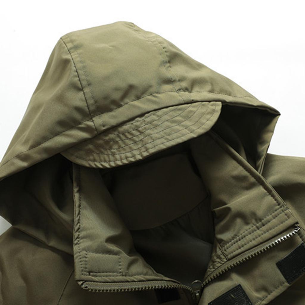 Men's Mountaineering Suit Fast Drying Windbreaker Outdoor Sportswear Jacket Coat