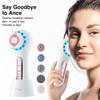 6-in-1 Electric Facial Cleansing Brush Deep Pore Cleanse Exfoliate Massage Waterproof USB Rechargeable Face Scrub Brush 6 Replaceable Brush Heads