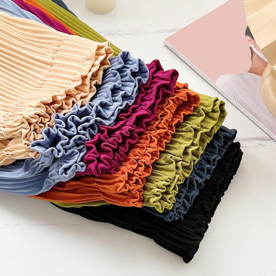 Женские шорты, эластичные, с высокой талией, ребристый дизайн, однотонные, повседневные, свободные шорты, летние, широкие шорты