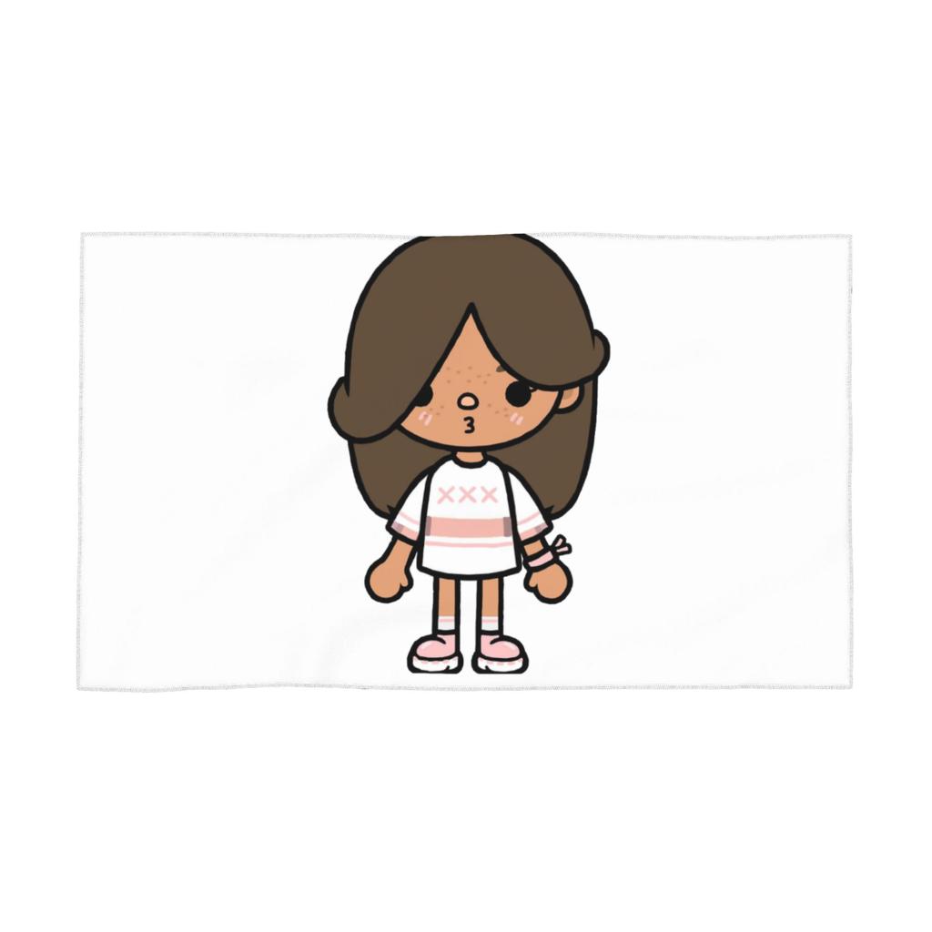 Toca life box - toca boca милое Мягкое Полотенце для Лица Быстросохнущее для Бассейна Ванной Хлопковые Полотенца Впитывающее Быстро