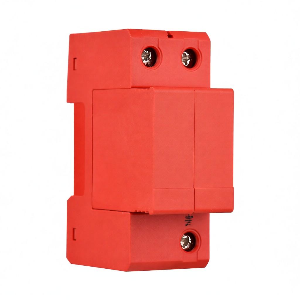 DC 1000V Surge Protective Device 2P 40KA Surge Arrester Photovoltaic PV Thunder Proof Protector Breaker DIN Rail Installation