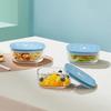 Стеклянный набор для хранения продуктов BAILOCK, пригодный для микроволновой печи
