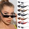 Vintage Trending Eyewear Small Rectangle Sunglasses Small Frame Retro Sun Glasses Narrow Sunglasses