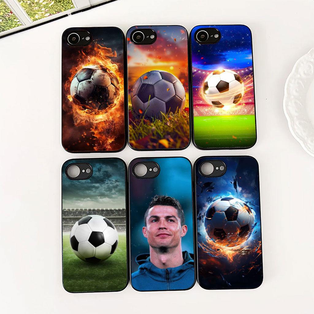 Phone Cover for Apple iPhone 17 Air 12 13 Pro Max Mini ProMax 7 + 8 Plus 7+ 8+ Soft Silicone Case Soccer NO 7 Football No7