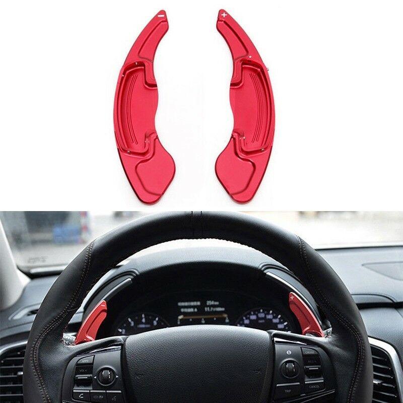 2 шт. для Honda Accord 13-18 алюминиевые красные подрулевые переключатели DSG, удлинители, декор