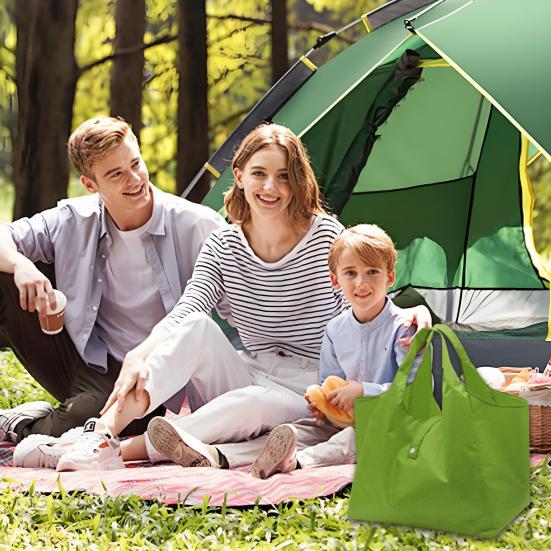 Складная сумка для покупок, большая вместимость, прочная, несущая, водонепроницаемая, многоразовая, складная, держатель для продуктовой сумки