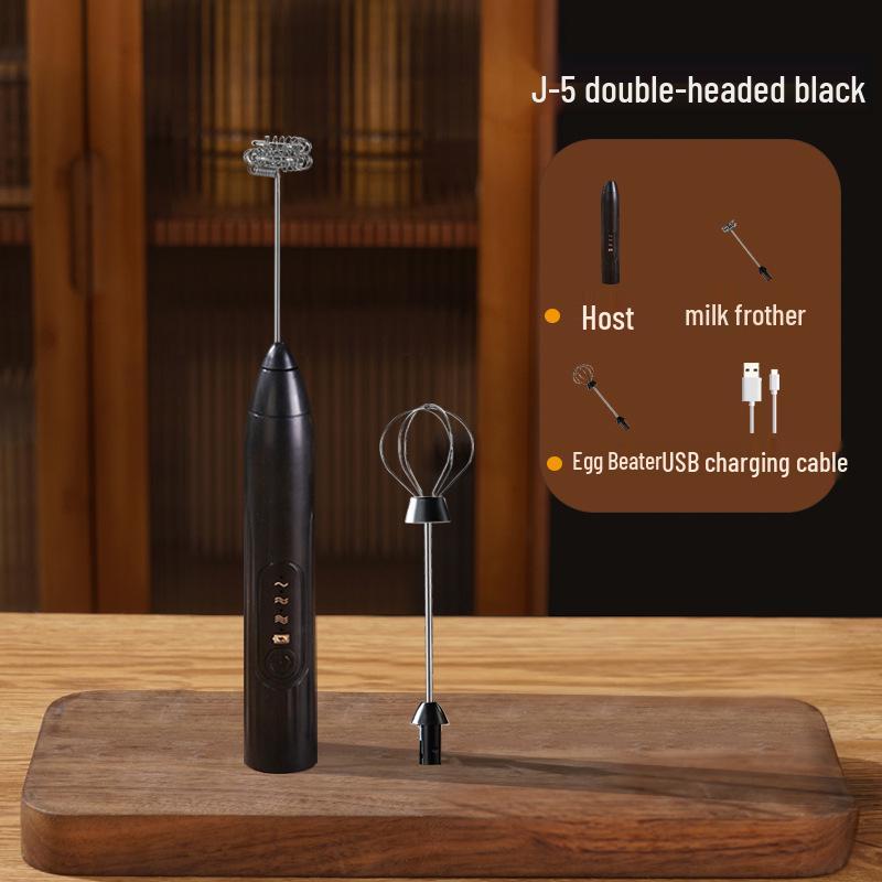 Новый электрический вспениватель молока из нержавеющей стали и портативный миксер