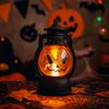 Durable Halloween Pumpkin Lantern Creative Atmosphere Lamp Halloween Ornament  Desktop Ornament