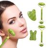 1pcs Facial Jade Massage Roller Board Double Heads For Face Slimming Stone Natural Massa Q0Z9