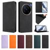 Роскошный кожаный чехол-книжка для телефона Vivo X300 X300 Pro X200 Pro Mini X200 Ultra X200S X200 FE Модный чехол-кошелек с подставкой Funda