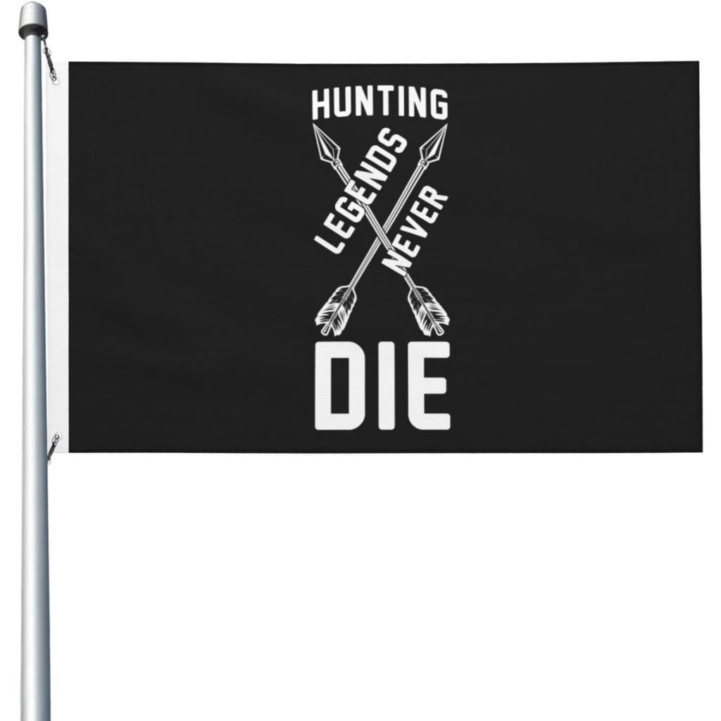 2D Flat - 2D Door Banner 2D Flat - 2D Door Banner 1pc Multi-Size Optional 2D Door Banner, Fishing Legends Never Die Banner - Single Sided Polyester He
