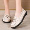 Женские лоферы с конской пряжкой, кожаные мокасины для вождения, удобные туфли на плоской подошве, повседневные туфли без шнуровки, прогулочная минималистичная женская обувь для беременных больших размеров