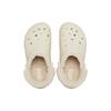 Crocs Сабо унисекс с ремешком Baya Lined Fuzz Strap Clogs белые 206633-11S