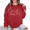 Women's Colorblock Sweatshirt Long Sleeve Round Neck Casual Comfortable Loose Lightweight Women's Sweatshirtt