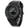 CASIO G-SHOCK Analog Digital 2100 Series Black Quartz Men's Watch GA-2100-1A3DR