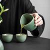 Bamboo Glazed Ceramic Fairway Cup Vintage Style Tea Sea Chinese Home Kung Fu Tea Set Without Handle Tea Cups Evenly Cups
