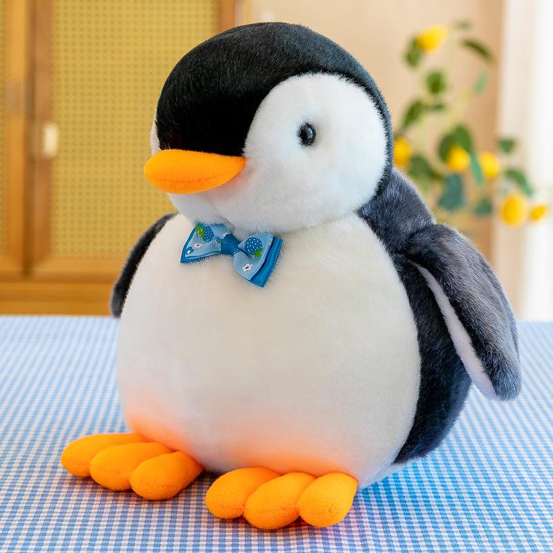 Новая кукла-машина для ловли кукол, милый плюшевый пингвин с галстуком-бабочкой, детская кукла, подарок на день рождения