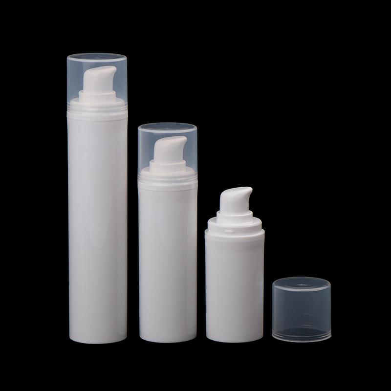 15/30/50ml Empty Airless Pump Bottles – Mini Cosmetic Containers for Lotion, Emulsion, and Travel Use