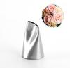 #122 Корейская фасоль, лепестки роз, насадка для трубок, украшение торта, насадки для глазури, насадки для кондитерских изделий из нержавеющей стали для кремовой пасты, инструмент для цветов