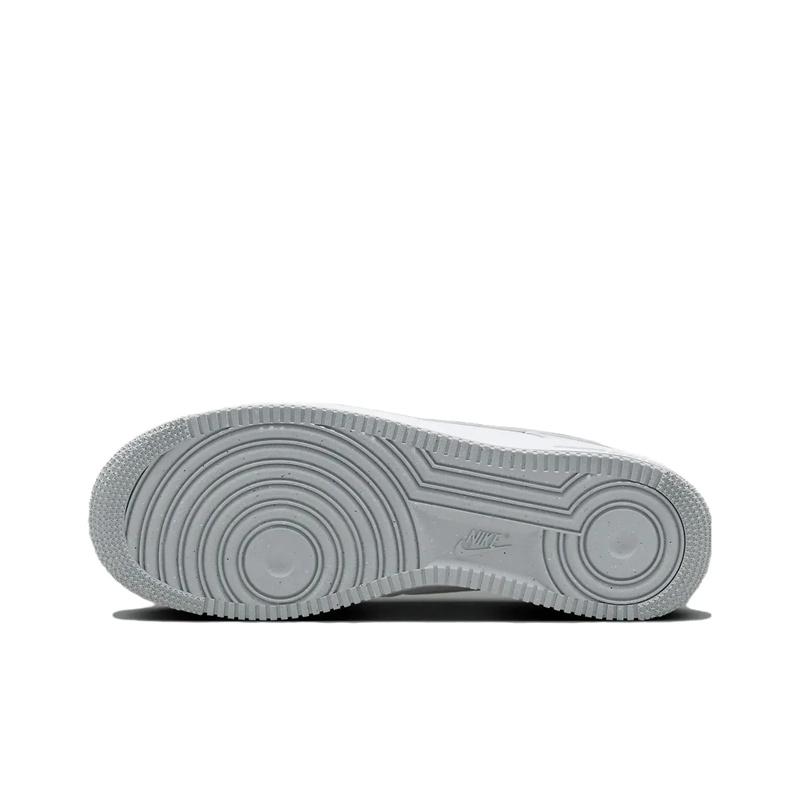 Nike Air Force 1 07 Белые светло-дымчатые мужские кроссовки FJ4146-100