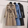 Women's 2021 Mid-Length Trench Coat: Stylish British-Inspired, Popular Spring/Autumn Jacket