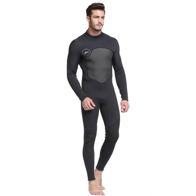 3mm Neoprene Wetsuit Men Women Full Body Warmth Scuba Diving Snorkeling Surfing Water Sports