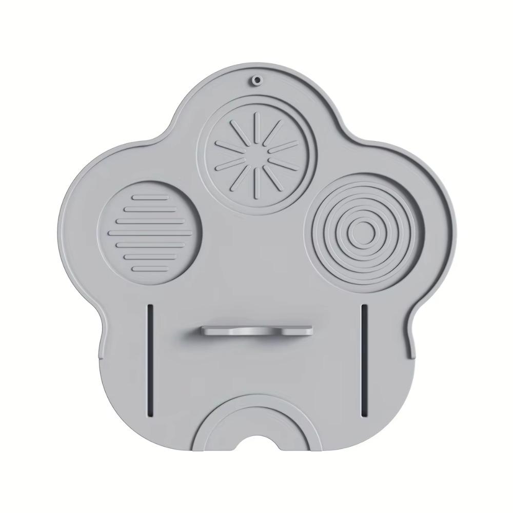 Silicone Material Coffee Tamper Mat Non-Slip Cat Paw Shaped Coffee Powder Press Seat Thick Durable Space Saving