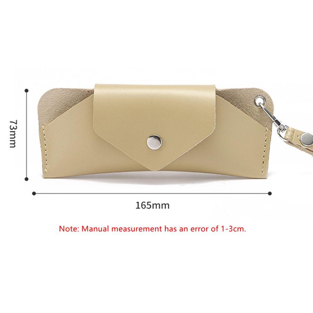Fashion Unisex Glasses Accessories Container PU Leather Glasses Box Glasses Storage Sunglasses Bag