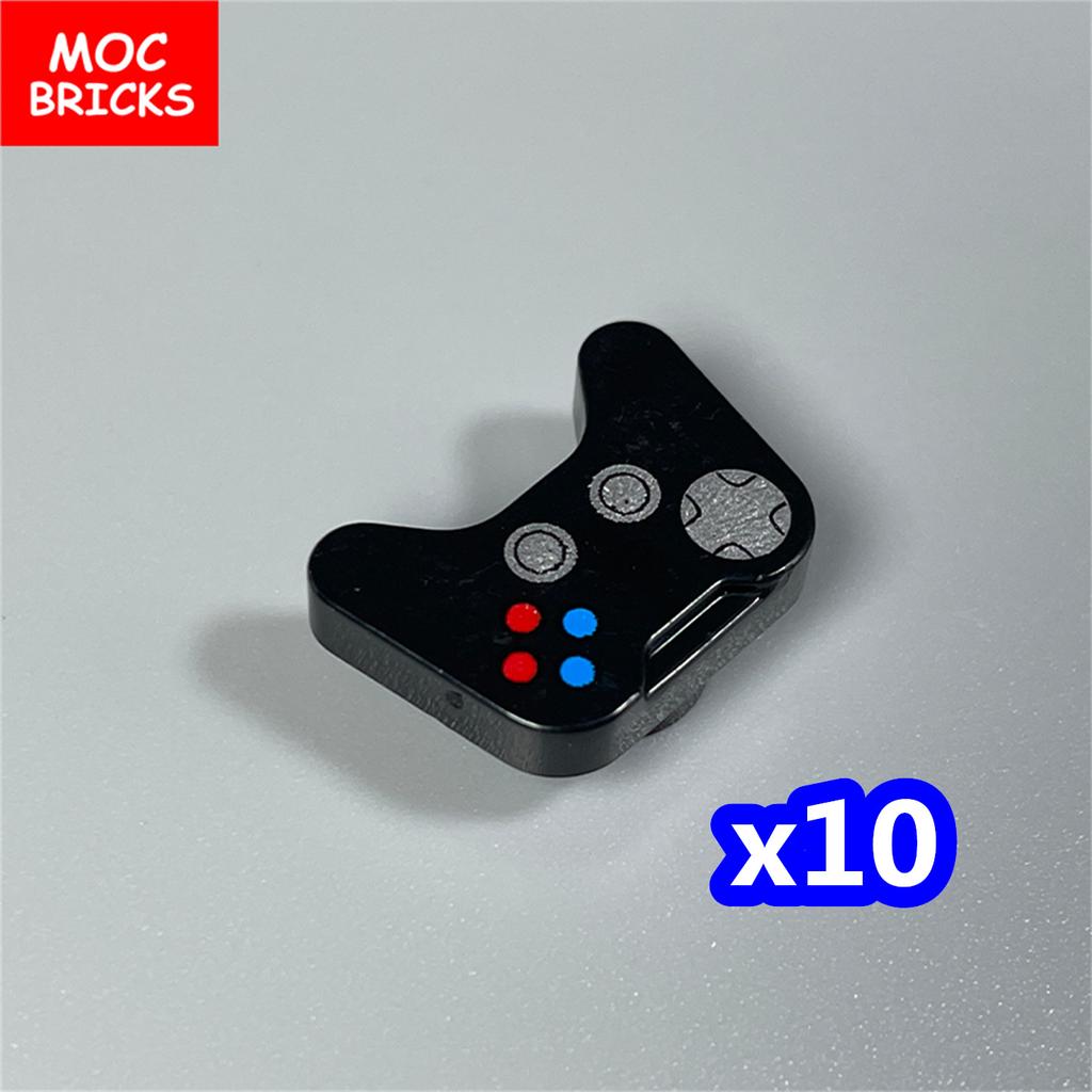 MOC Bricks DIY Printed Tile 1x1 1x2 2x2 2x3 1x4 Solar Panel Gauge Map Compass Assembled Building Block Accessories Kids Toy Gift