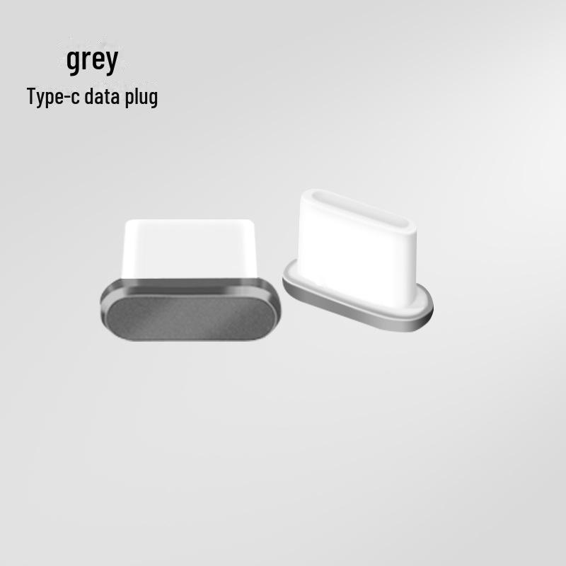 Универсальная металлическая пылезащитная заглушка USB Type-C для Huawei — защищает порт зарядки и разъем для наушников