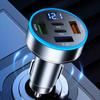250W Car Charger 5 In 1 Fast Charging Adapter 3USB +2PD QC3.0  Car Phone Charger with Voltage Monitor for Smartphones
