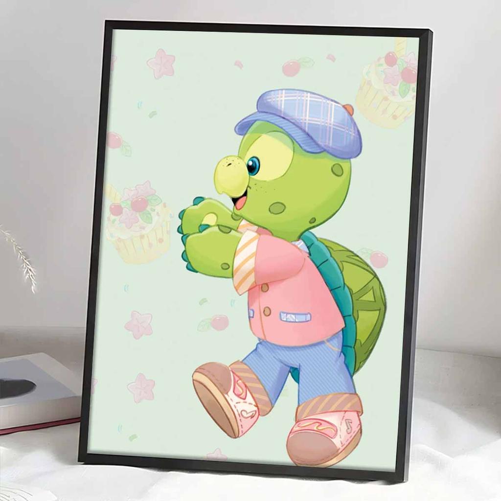 DIY Diamond Painting Little Turtle Cross Stitch Kit Mosaic Art Diamond Painting Full Circle Diamond Home Decoration