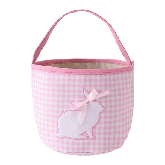 Easter Tote Bag Decorative Bunny Basket Spring Holiday Bag Egg Collecting Festive Party Indoor Outdoor Decoration