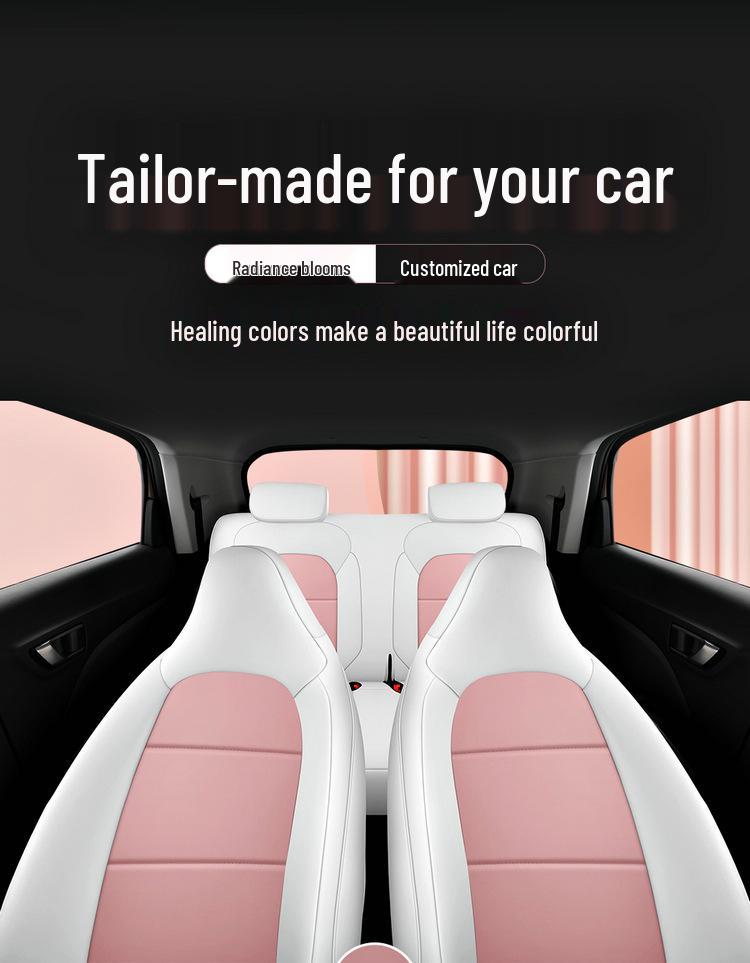 Чехлы на сиденья из кожи для всех сезонов для электромобиля Leapmotor T03 - Индивидуальный крой