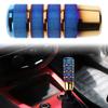 3.7'' Shift Knob, Aluminum Alloy Weighted Gear Lever Metal Stick Shifter Handle Fit Most Manual Vehicle