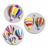 3PCS Multi-Cavity Hot Air Balloon Silicone Mold Chocolate Candy Mold  Resin Fondant Polymer Clay