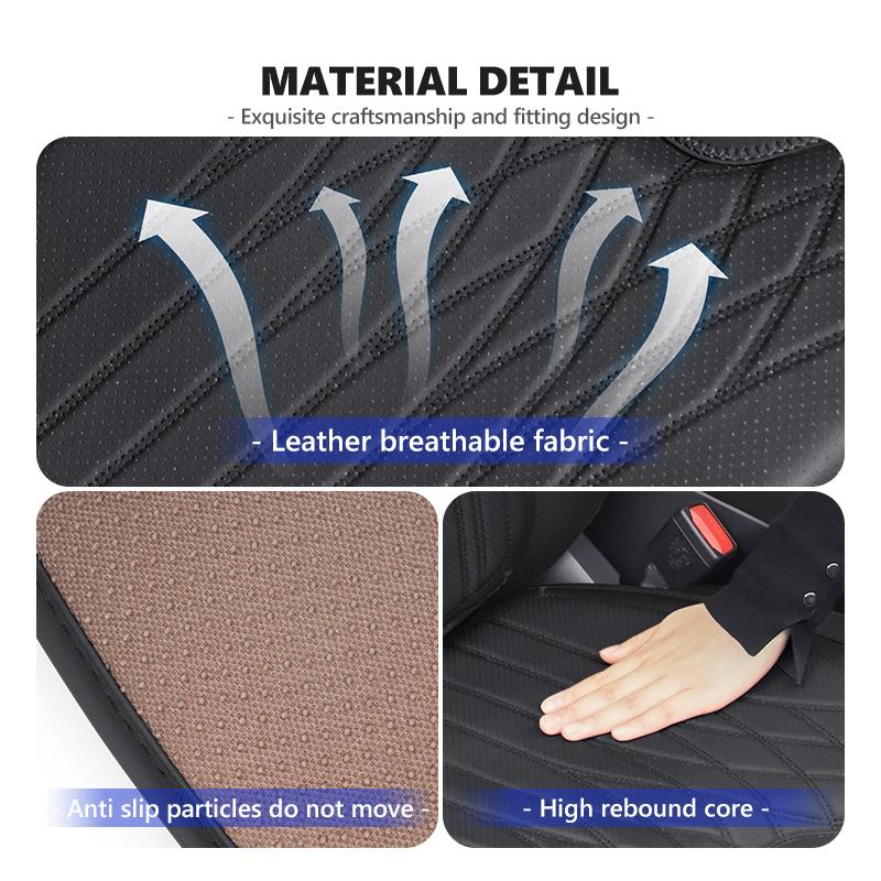 YU4 Car Seat Comfortable Soft Cushion Breathable Sponge Butt Pad For KIA Ceed Sportage Rio K5 K2 Optima Cerato Proceed Venga