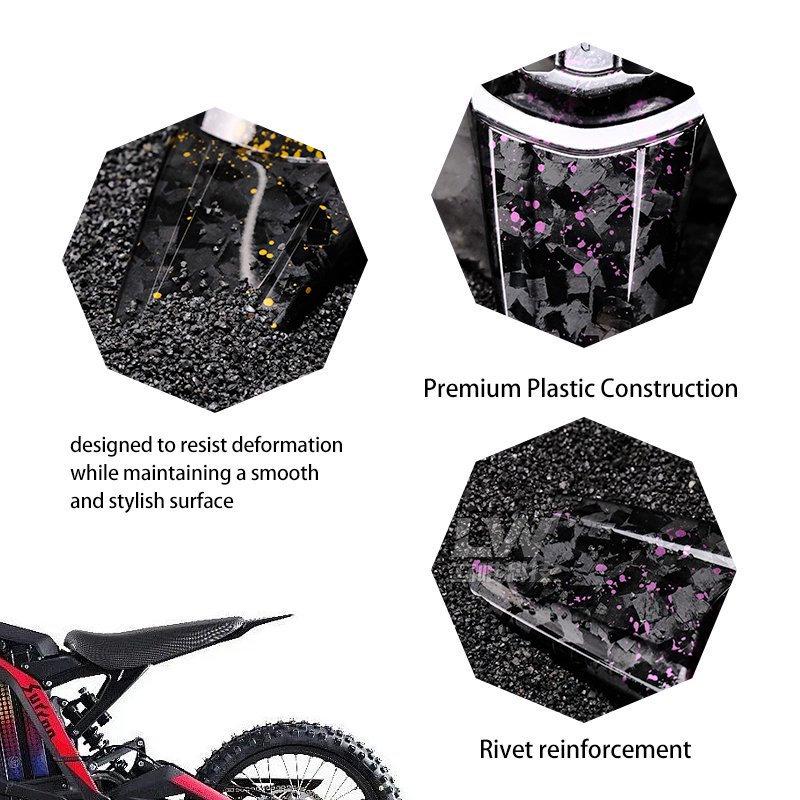 Compatible Rear Fender Tail Wing for Surron Light Bee X Electric Motorcycle Accessories