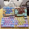 Mini Keyboard Stress Relief Fidget Toy Soft Pressable Lovely Animal Prints Sensory Toy for Kids Birthday Gifts