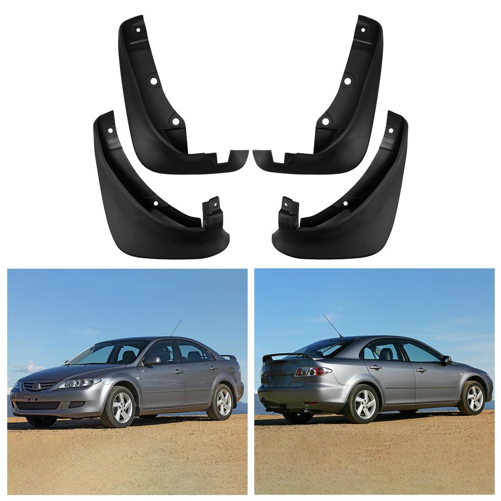 Подходит для Mazda 6 Седан 2003-2011 Крыло Кожа Автоаксессуары Внедорожник Горячая Распродажа