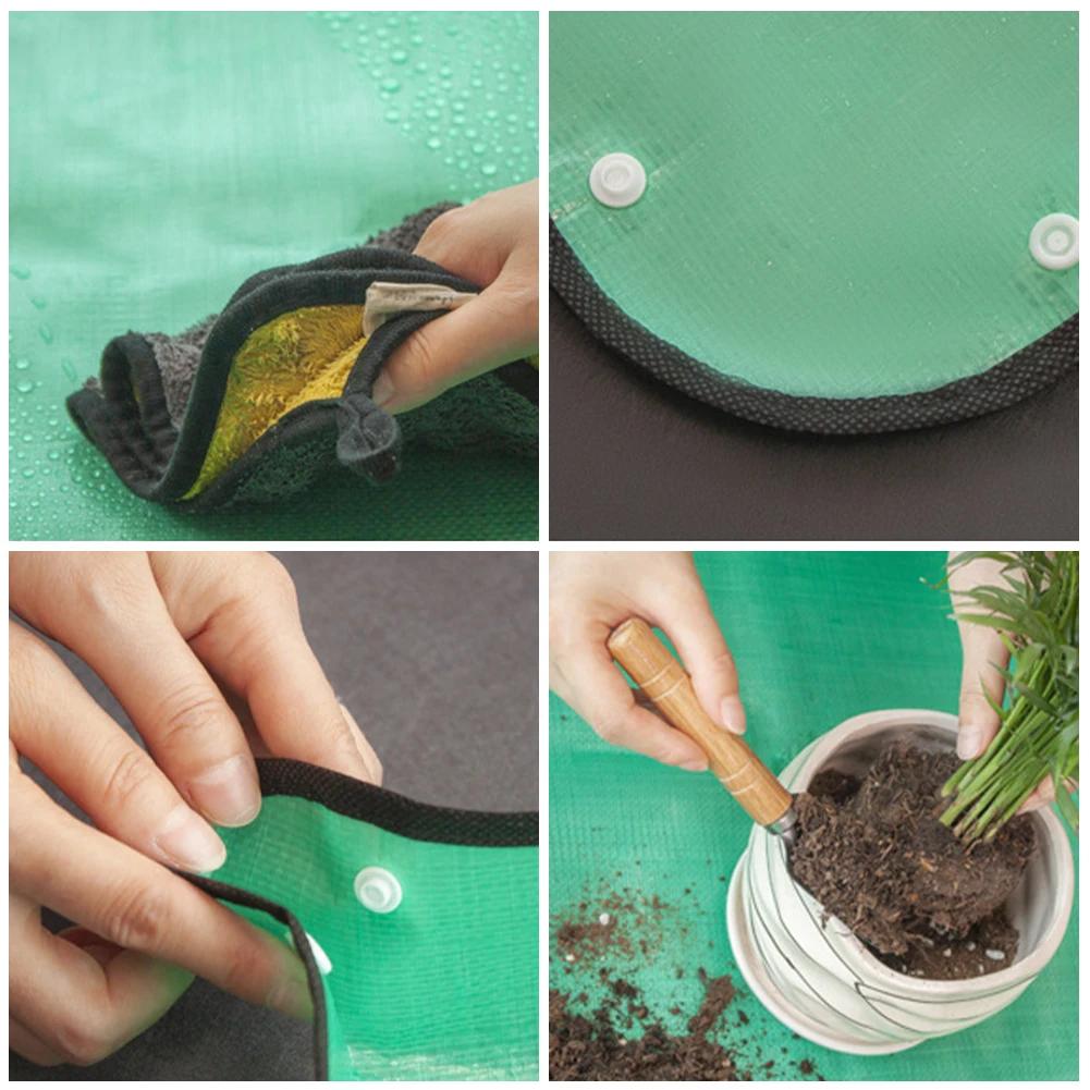 Multi Size Big Regeneration Mat Gardening Floor Mat Waterproof Changing Soil Transplant Flower Pot Mat Gardening Potting Pad