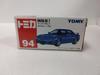 Tomica Mazda Miniature Car No.94 RX-7 1/59 Scale, Blue, Die-cast