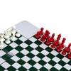 Шахматный набор на 4 игрока Классический набор настольной игры Шахматы 64 шахматные фигуры 35 см Резиновый коврик-шахматная доска 49 мм Высота короля Семейный