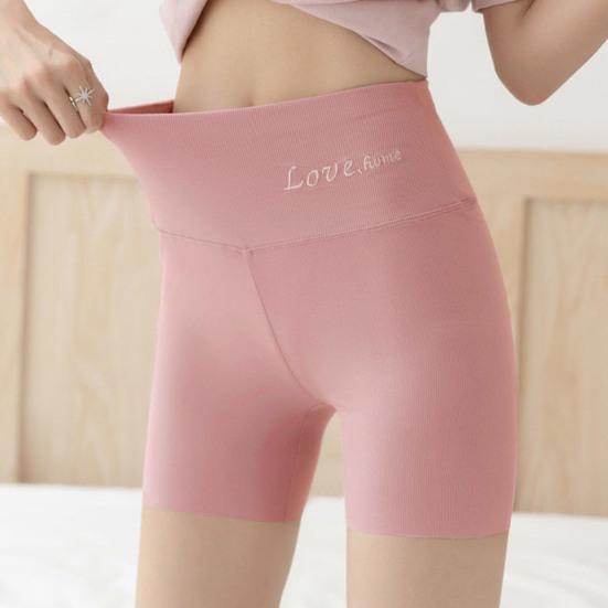 Женские трусы, защитные брюки, бесшовные однотонные трусы с контролем живота, облегающие женские трусики Elatsic, внутренняя одежда