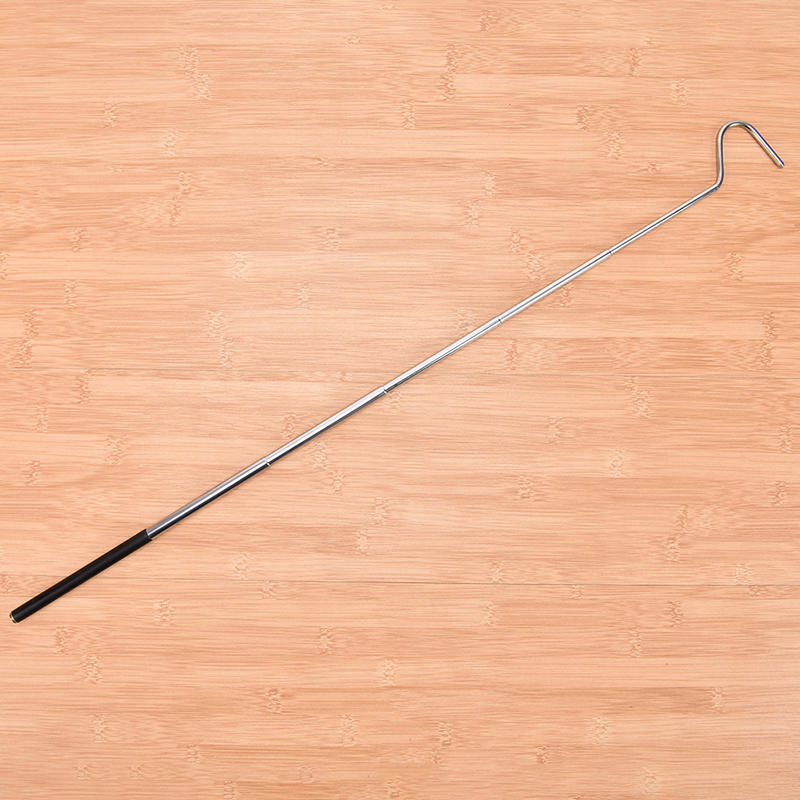 Штифтовый крючок Регулируемый телескопический крючок для захвата змей и рептилий из нержавеющей стали