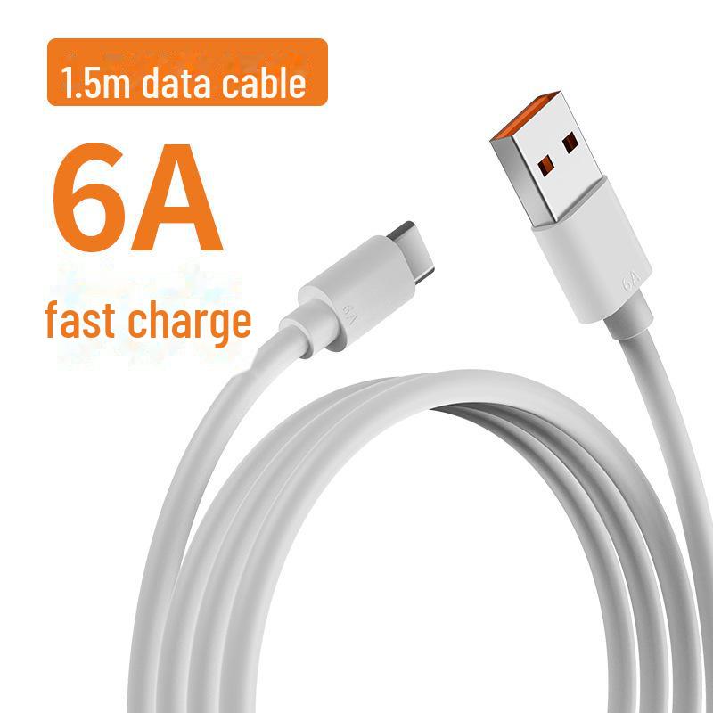 Кабель Type-C для сверхбыстрой зарядки 66 Вт для Huawei Android 6A